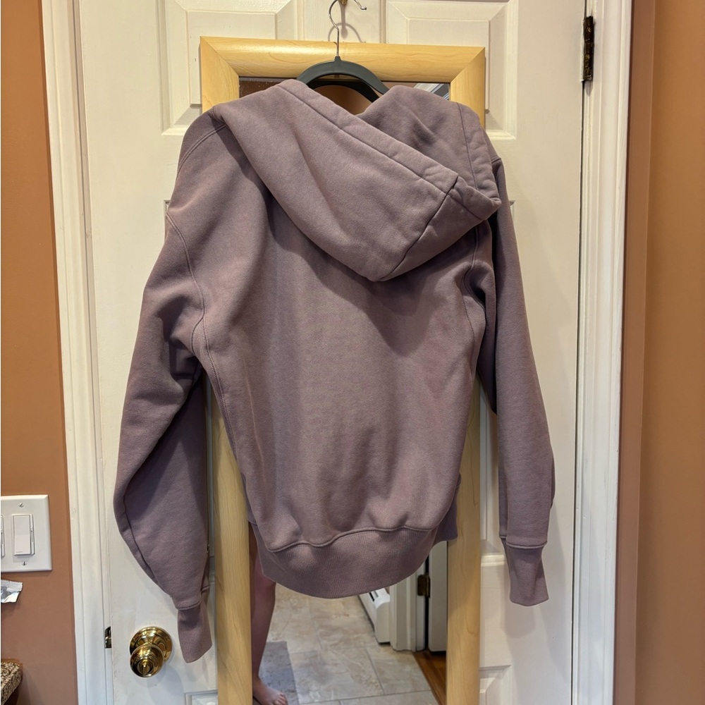 Champion Reverse Weave Full Zip Hoodie - Lavender Mauve - Size Medium - Picture 2 of 4